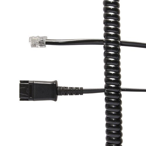 Plantronics Compatible Qd To Rj11 Allows The Headset To Be Detached Without Losing The Call.