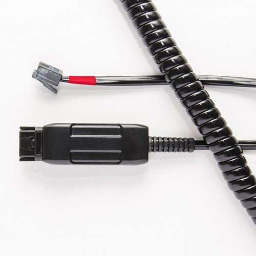 Plantronics Compatible Qd To Rj11 Allows The Amplifed Headset To Detach Without Losing The Call.