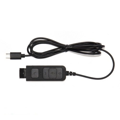 Lync And Skype Compatible Qd To UsbC Allows The Headset To Be Detached Without Losing The Call.