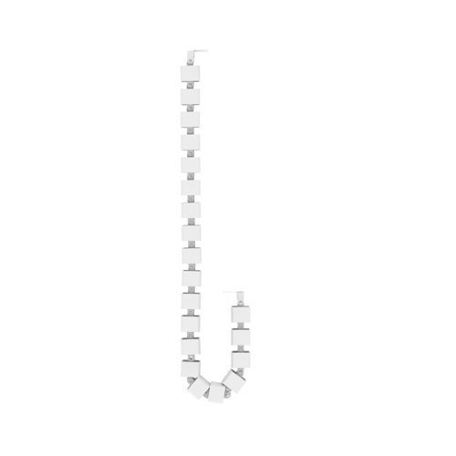 Air Back-To-Back Cable Spine White
