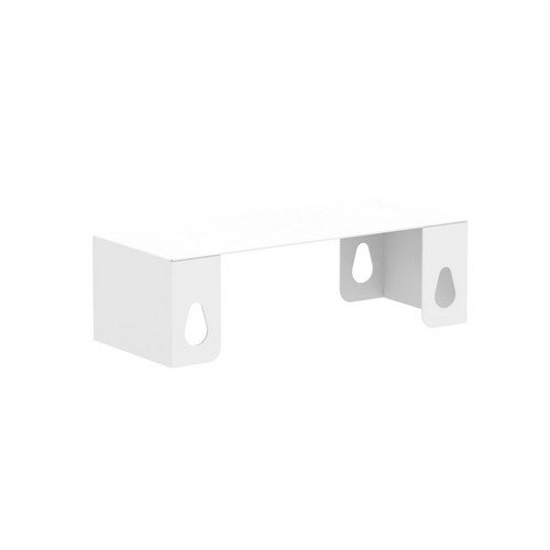 Air Back-to-Back Linking Bar White for 1200-1600mm Desks