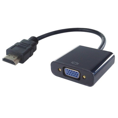 HDMI to VGA Active Adapter  Male to Female (HDMI Source)