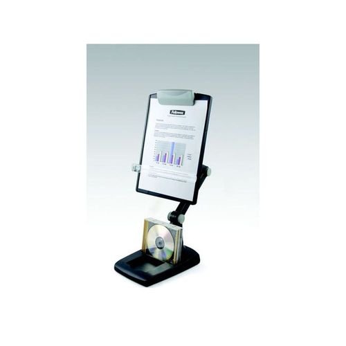 Fellowes Flex Arm Weighted Base Copy Holder Graphite