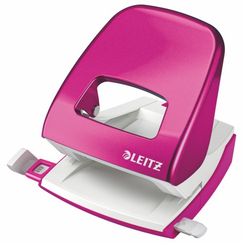 Leitz NeXXt WOW Hole Punch 3mm 30 Sheet Pink