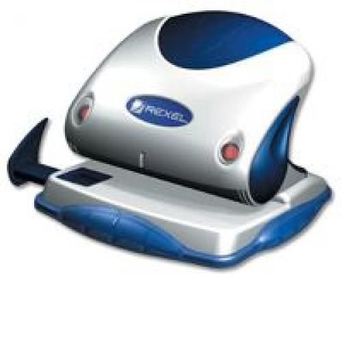 Rexel P215 Premier Punch 15 Sheet Capacity Silver/Blue