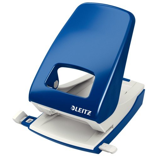 Leitz NeXXt Strong Metal Office Punch 40 sheets. Blue