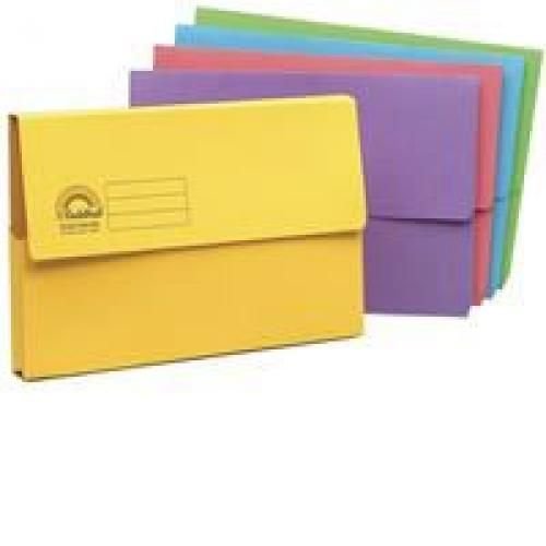 Guildhall Bright Manilla Wallet 300gsm Recycled Foolscap Pink