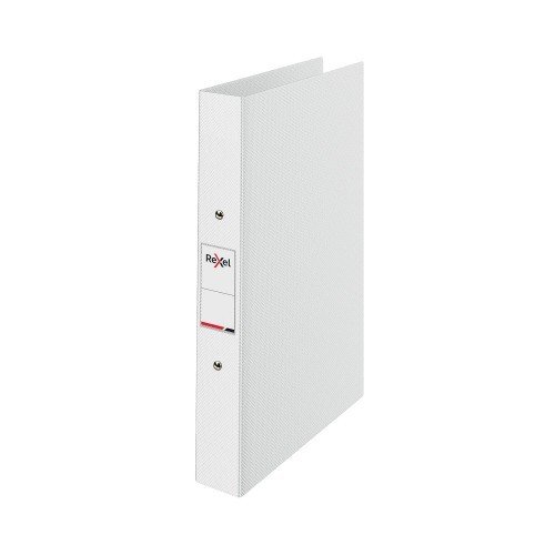 Rexel Choices A4 Ring Binder White 25mm 2 O-Ring Diameter - Outer carton of 10