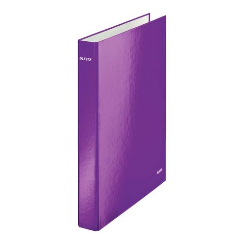 Leitz Wow Ringbinder A4 2Dr 25mm Purple