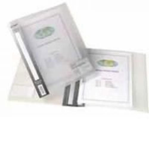 Snopake Superline Ring Binder Polypropylene 2 ORing 25mm Size A4 Clear Pack 10