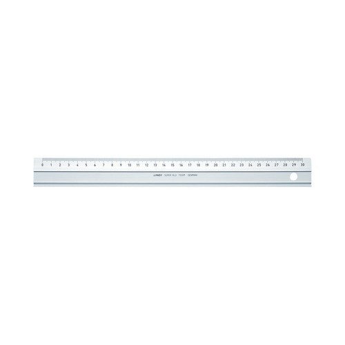 Linex Hobby Cutting Ruler 300mm Aluminium