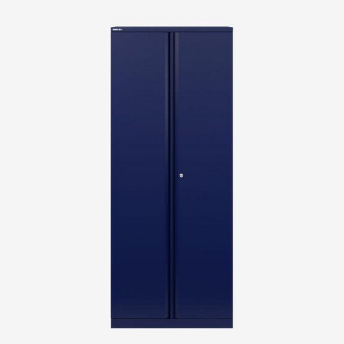 Bisley 2 Door Stationery Cupboards  1806mm High  Oxford Blue
