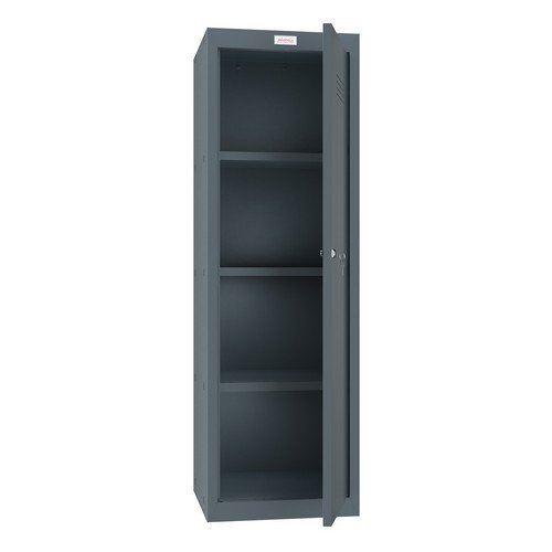 Phoenix CL Series CL1244AAK Size 4 Cube Locker in Antracite Grey with Key Lock