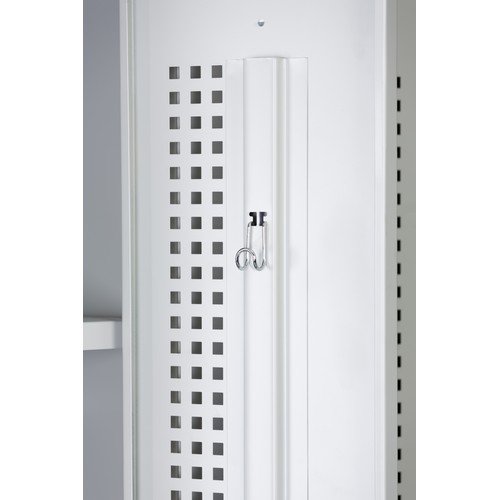 Phoenix PL Series PL1130GGK 1 Column 1 Door Personal locker in Grey with Key Lock