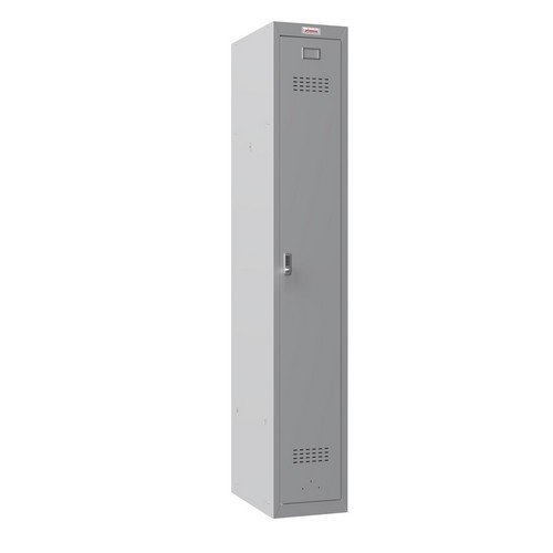 Phoenix PL Series PL1130GGE 1 Column 1 Door Personal locker in Grey with Electronic Lock