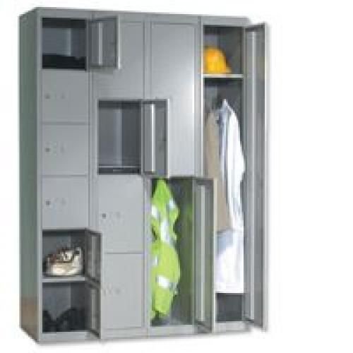 Bisley 6 Door Locker D457mm Goose Grey BY09217