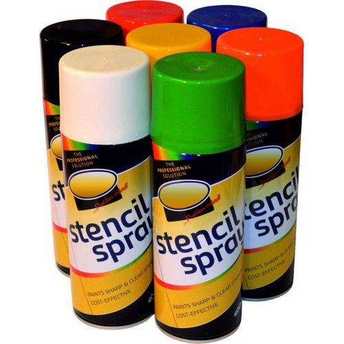 Acrylic Linemarker Spray Yellow (750ml)
