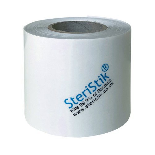 Deflecto SteriStik Antimicrobial Surface Covering 75mm x 25m STT75