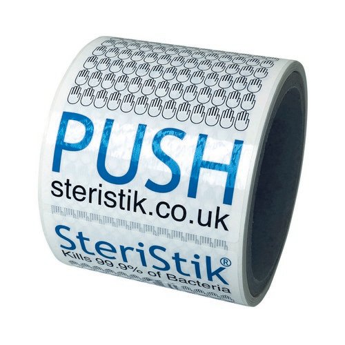 Deflecto SteriTouch Stacking Letter Tray Black CP130STBLK