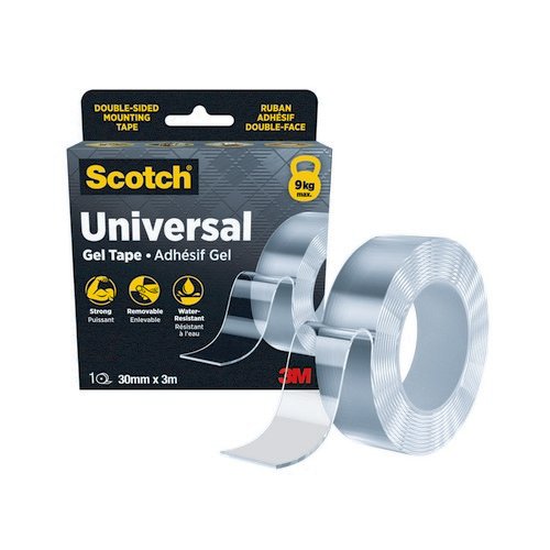 Scotch Universal Gel Tape Double Sided 30mmx3m Clear 7100377908