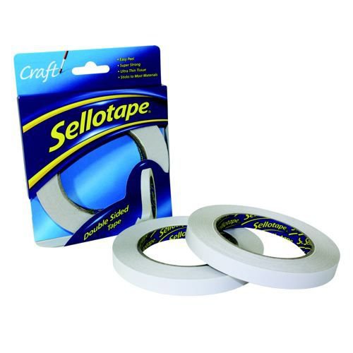Sellotape Double Sided 12mmx33m Adhesive Tape SE2114