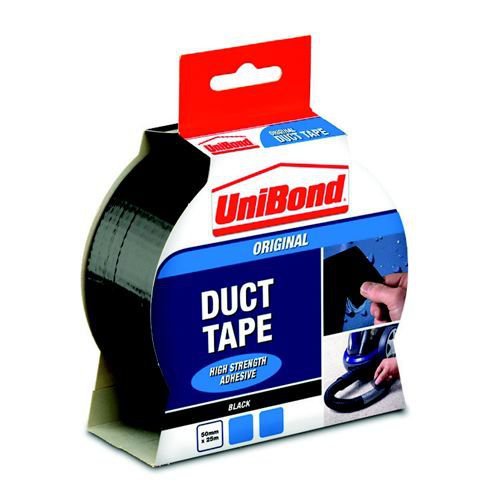 UniBond Duct Tape 50mmx25m Black
