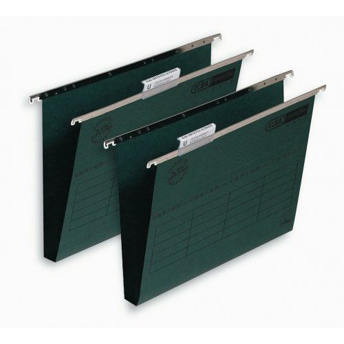 Elba Ulti Vert Suspension File 30mm FC Green (Pack of 50) 100331114