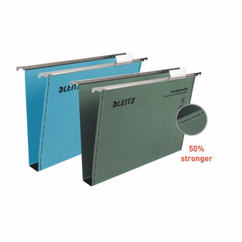 Leitz Ultimate Suspension File 15mm Green Pack 50