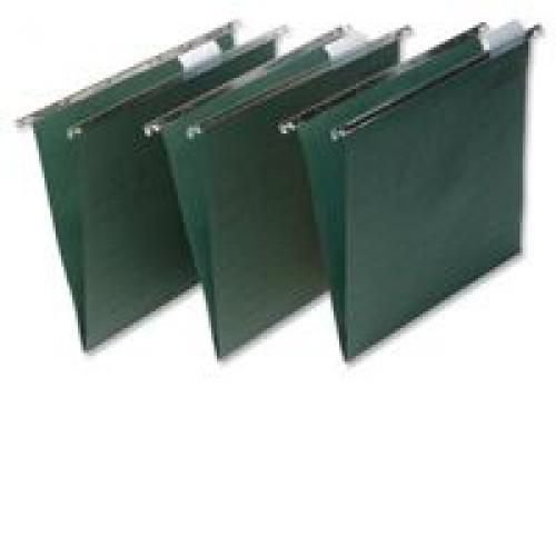 Elba Foolscap Verticfile Ultimate Suspension File Green