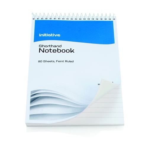 Initiative Shorthand Notebook 160 Pages 203x127mm (8 x 5 Inch) 60gsm paper Shorthand Pads SH3031