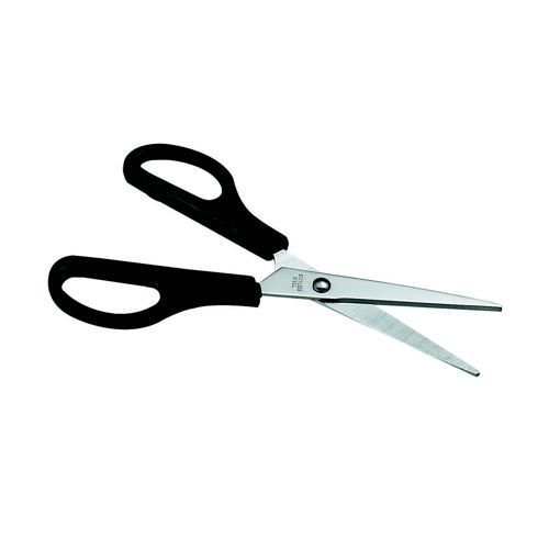 Initiative Plastic Handle Scissors 165mm (6.5 Inch) Black