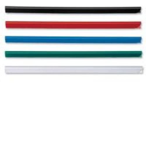 Durable Spinebars 6mm A4 Green Pack 50