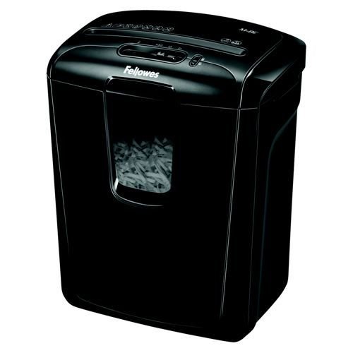 Fellowes Powershred M-8C Cross-Cut Personal Shredder with Safety Lock