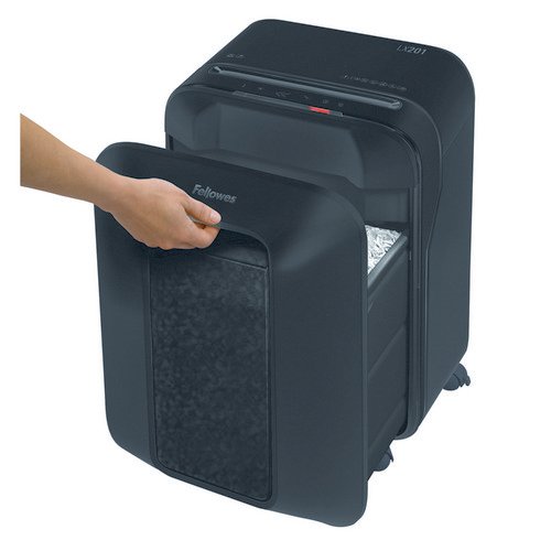 Fellowes LX201 Micro Cut Shredder Black 5160001