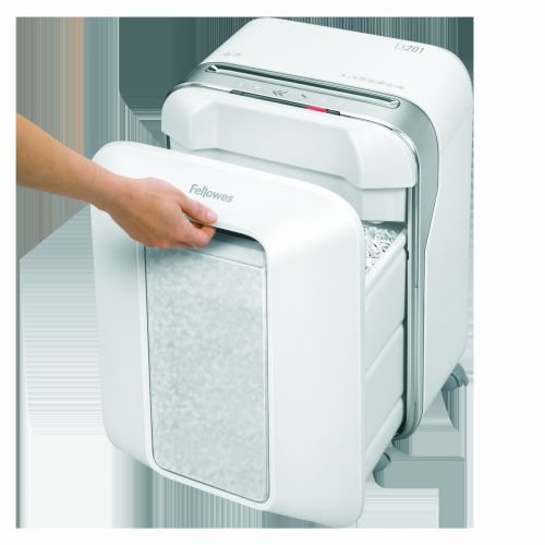 Fellowes LX201 Micro Cut Shredder White 5160101