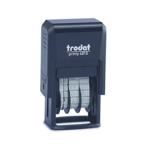 Trodat 4810 Self-Inking Date Stamp Black 70169