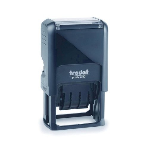 Trodat Printy 4750L Dater Stamp - Checked 141386