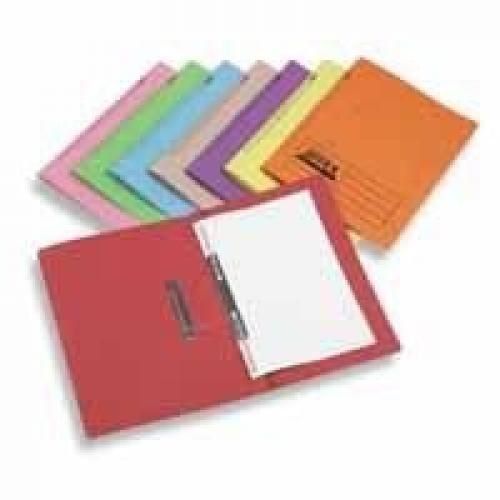 Rexel Jiffex File Foolscap 32mm Capacity Pink