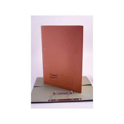 Guildhall Heavyweight Foolscap Transfer Pocket Spiral File Orange