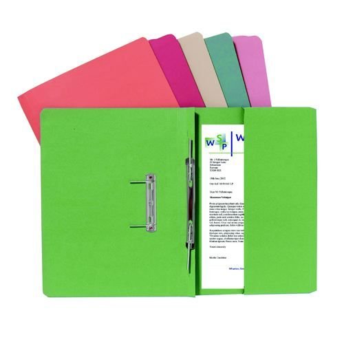 Guildhall Transfer Spiral Pocket File Right Hand Blue