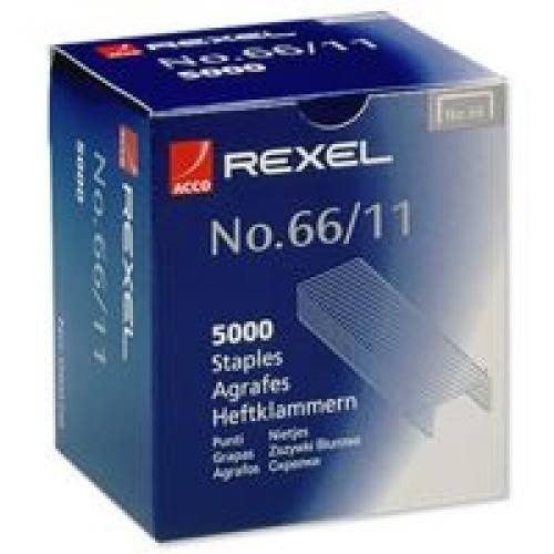 Rexel No 66 Staples 11mm Pack 5000