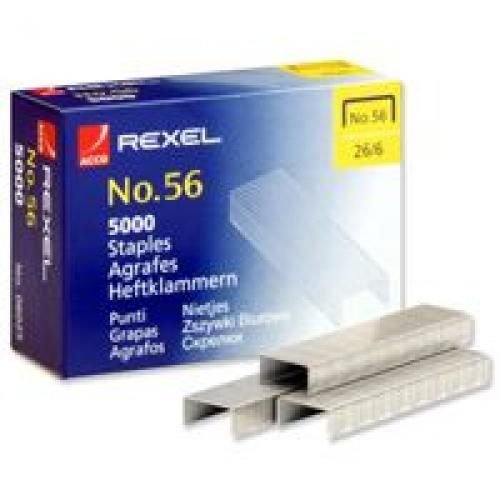 Rexel No 56 Staples 26/6 Pack 5000