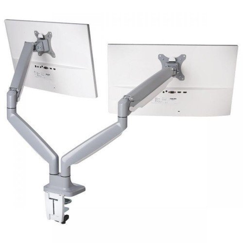 Kensington SmartFit One-Touch Dual Monitor Arm Height Adjustable Grey K55471EU