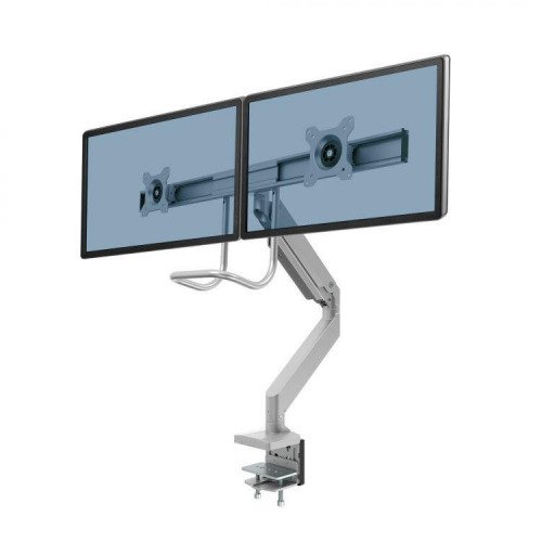 Eppa Crossbar Monitor Arm - Silver