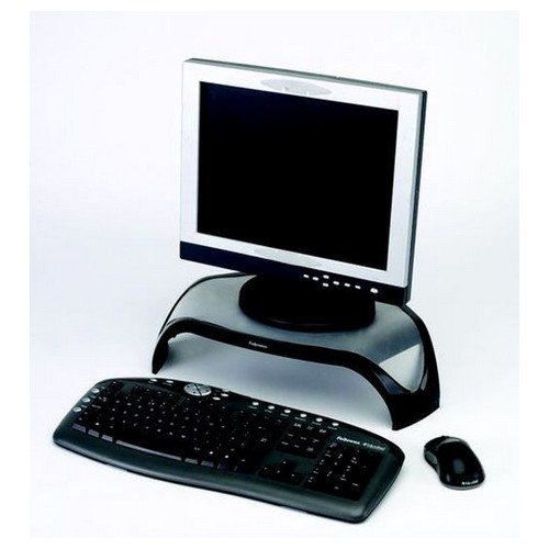 Fellowes Smart Suites TFT Monitor Riser 3 Height Adjustments Capacity 21 Inches 9kg