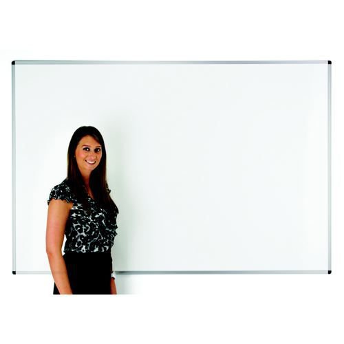 Adboards Deluxe Aluminium Frame Magnetic Whiteboard 900x600 Drywipe Boards WB6168