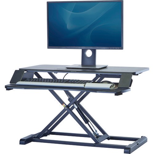 Fellowes Corsivo Workstation Desk Convertor designed for St Stand working