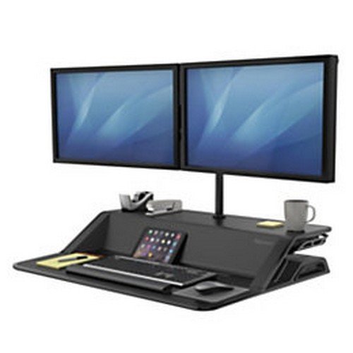 Fellowes Lotus SitStand Workstation Black                    0007901