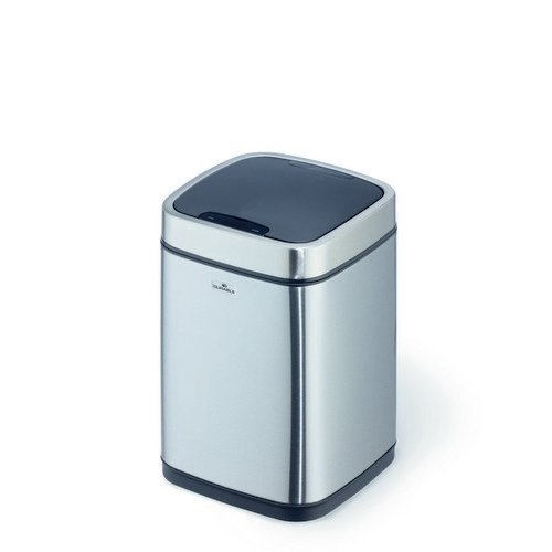 Durable Sensor Waste Bin No Touch Square 6 Litre 342023