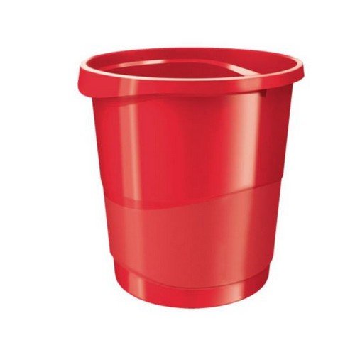 Rexel Choices Waste Bin Red